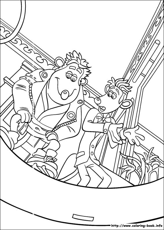 Flushed Away coloring picture